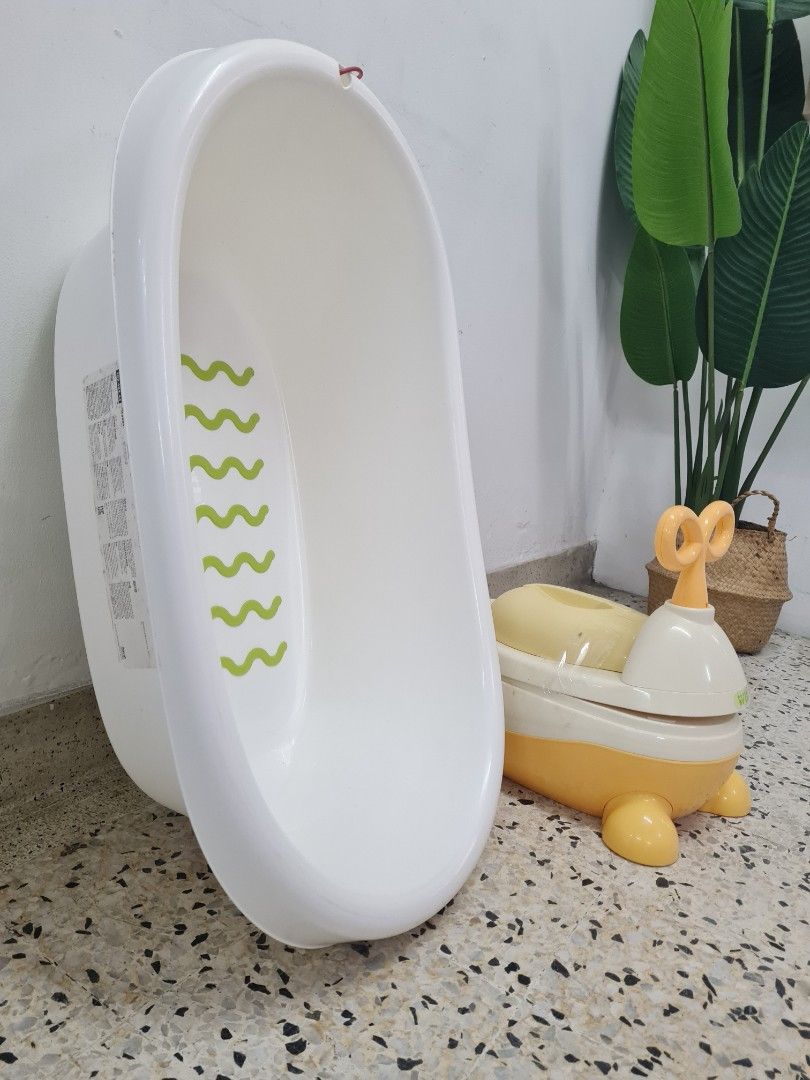 ikea baby bath tub & kids potty train, Babies & Kids, Bathing