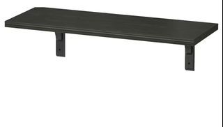 Wall Shelves - Ikea Bergshult - Black 80cm×20cm
