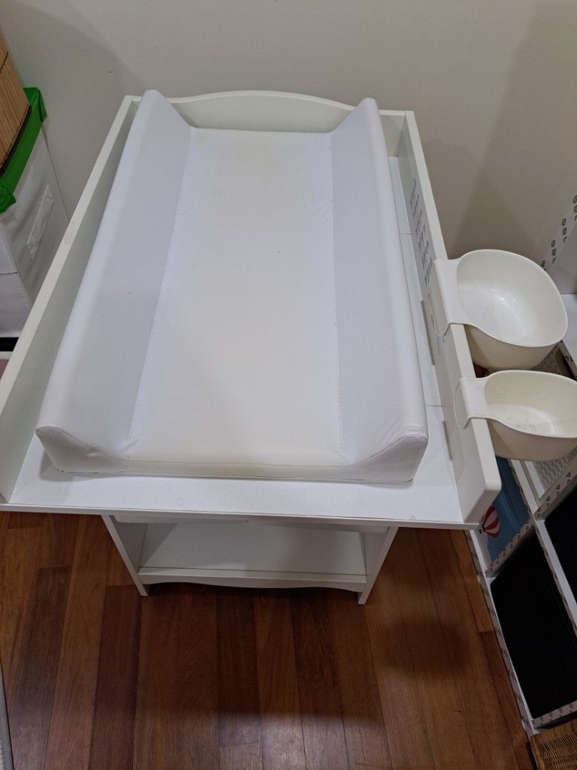 IKEA Smagora changing table,mat and accesories, Babies & Kids, Baby Nursery & Kids Furniture