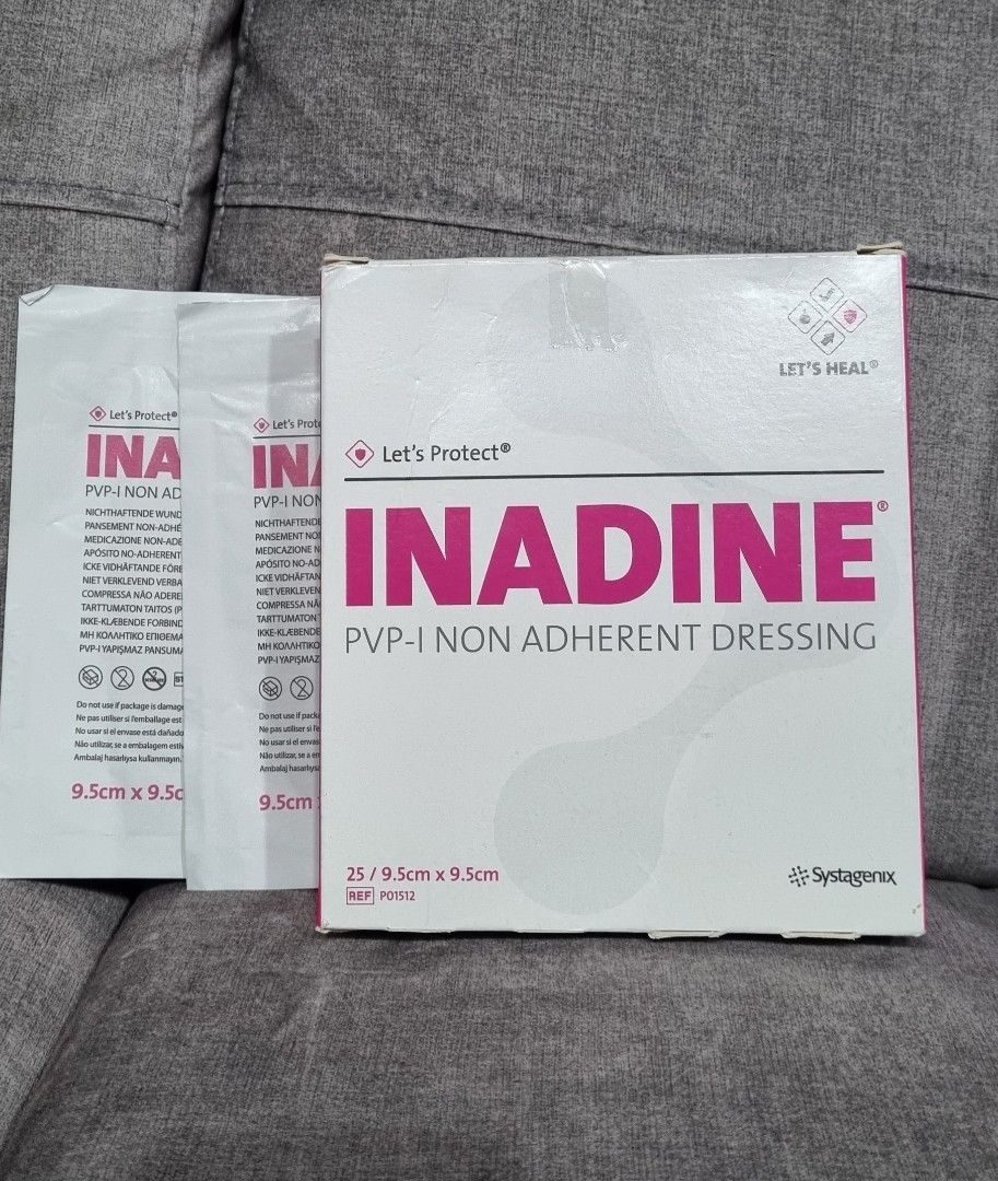 Inadine dressing, Health & Nutrition, Medical Supplies & Tools on Carousell