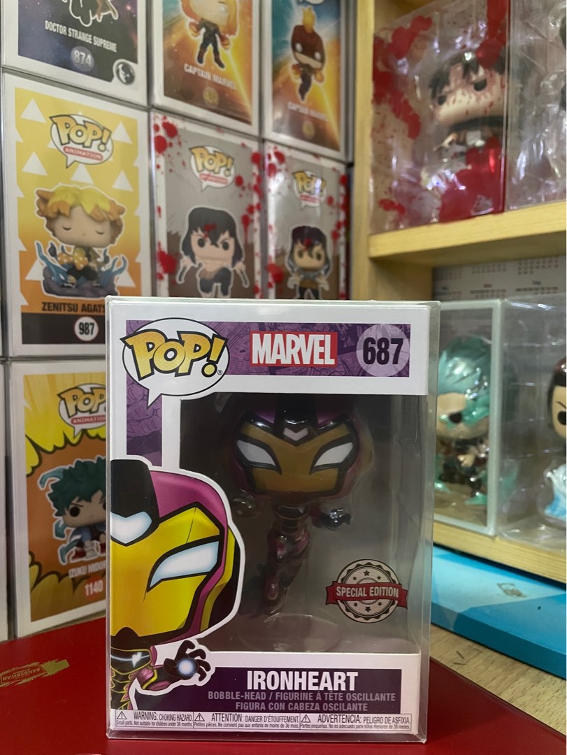 Ironheart Funko Pop, Hobbies & Toys, Toys & Games on Carousell
