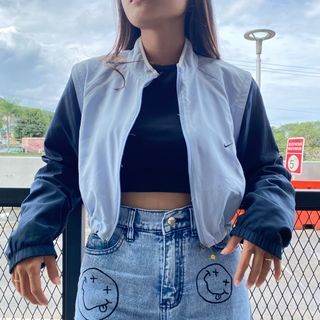Jaket crop top