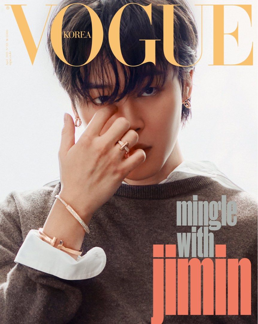 Jimin X Vogue Korea April Issue (Category: Magazines) located in Dasmarinas. Submitted by sellvation (Listing ID 1219386567, Image 3). Description: Jimin X Vogue Korea April Issue Php700 each set of 3- Php2,000 50% downpayment 50% once onhand ETA: April.