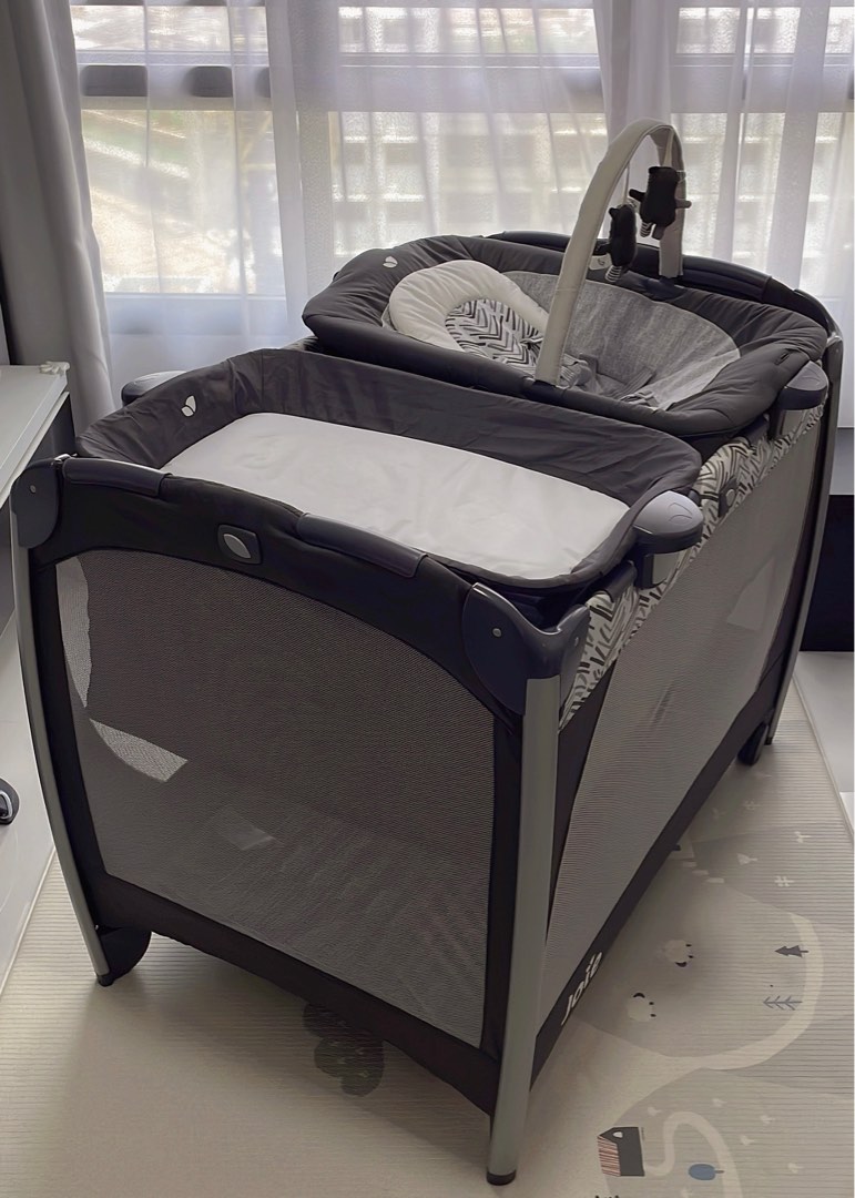 Joie Excursion Change and Bounce Travel Cot, Babies & Kids, Baby