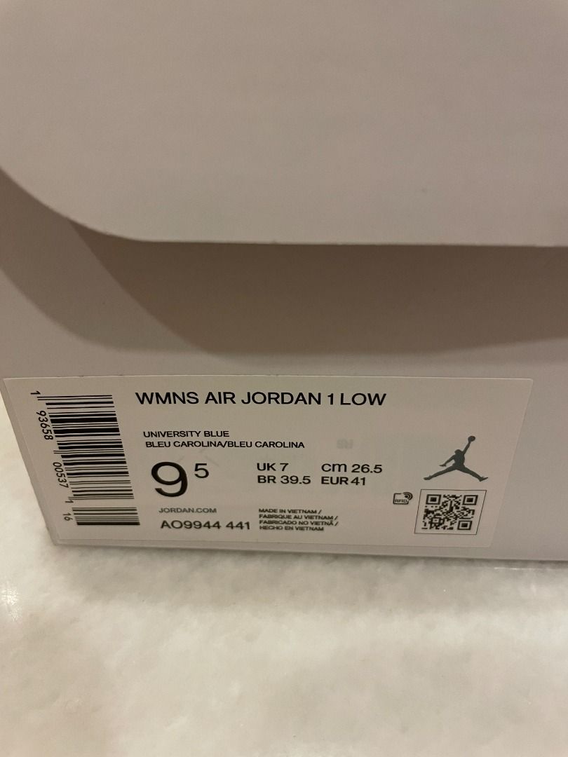Buy Wmns Air Jordan 1 Low 'UNC' - AO9944 441