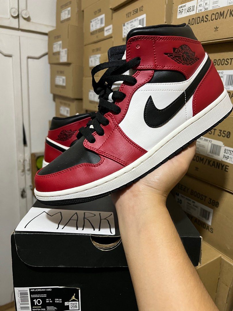 jordan 1 mid chicago 43