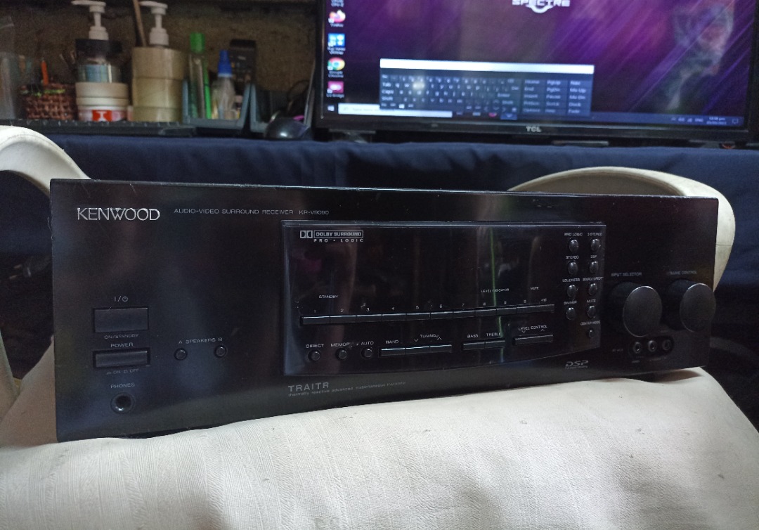 Kenwood v9090 av receiver on Carousell