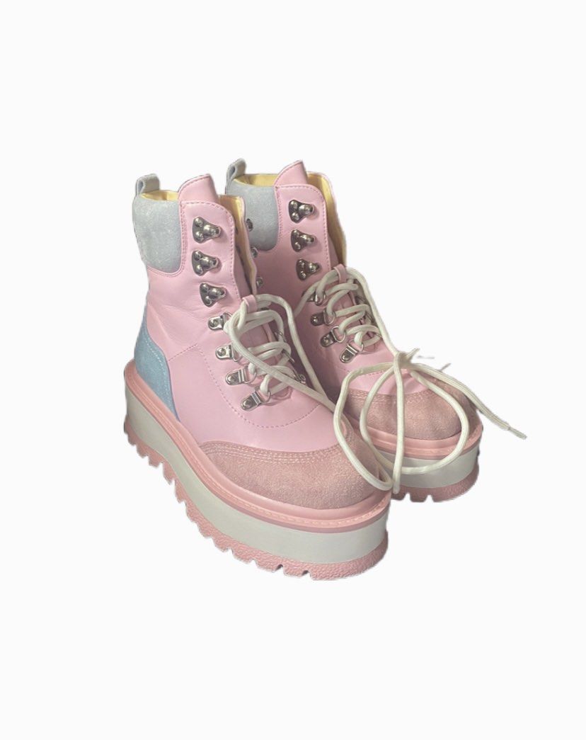 Koi Footwear Hydra Matrix Kawaii Platform Boots Women s Fashion
