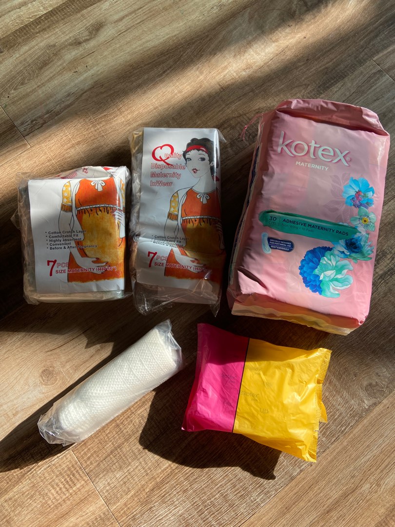 Kotex Maternity Pads & Disposable Underwear, Babies & Kids, Maternity