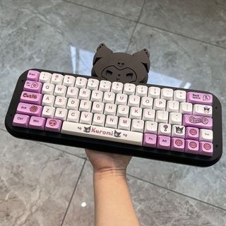 Kuromi Acrylic 64 Mechanical Keyboard Kit