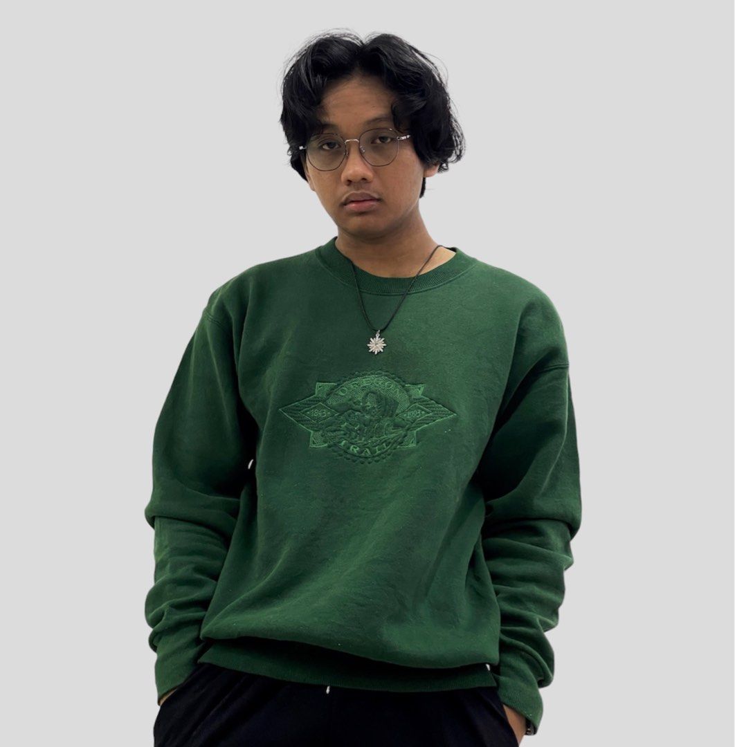 LEE USA OREGON TRAIL DARK GREEN SWEATSHIRT