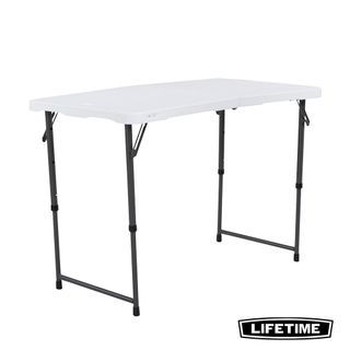 Lifetime 4 FT Fold-In-Half Table White