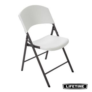 Lifetime Folding Chair - White