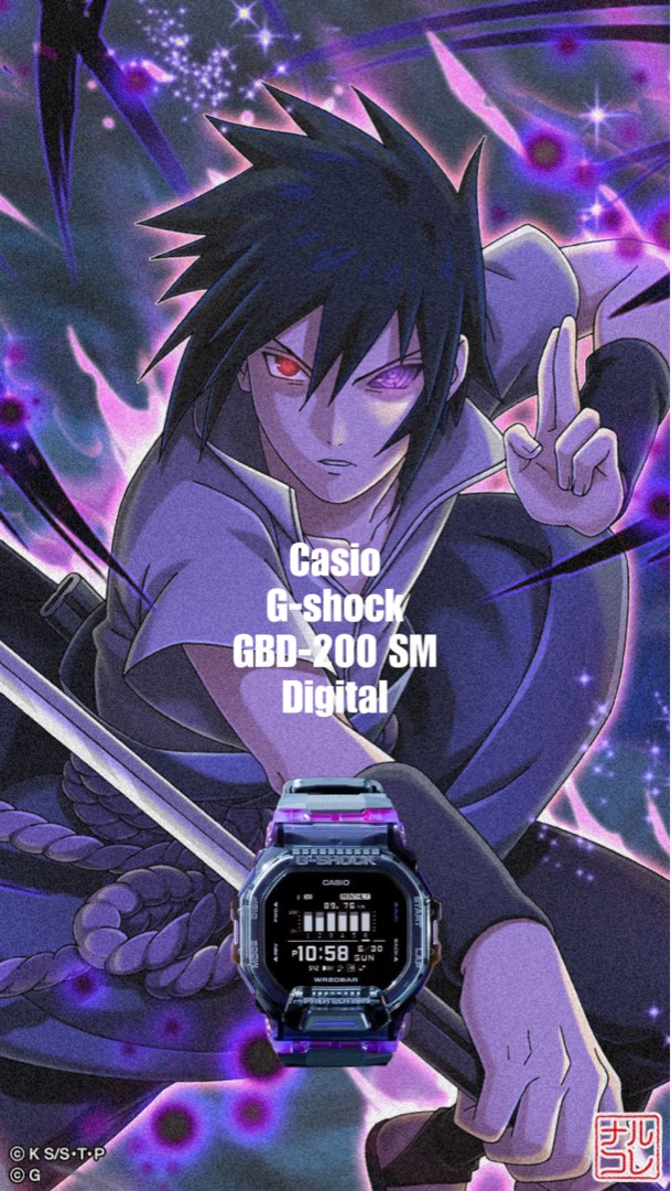 sasuke gshock watch