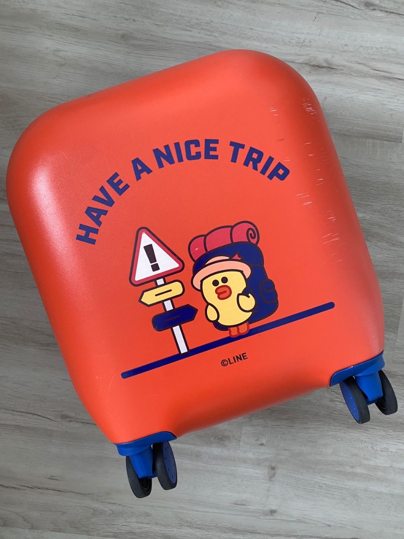 LINE FRIENDS Luggage Bag Brown Cony Hobbies Toys Travel