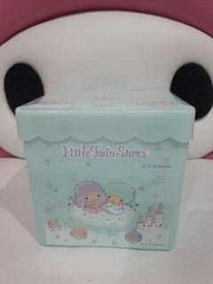 Little Twin Stars & My Melody 2-Layer Storage Box with Tray