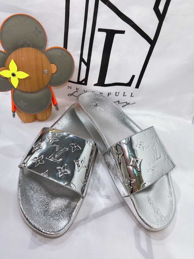 Louis Vuitton Iridescent Prims Slides