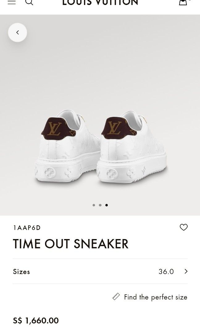 LV TIMEOUT SNEAKERS — OMYDESIGNER