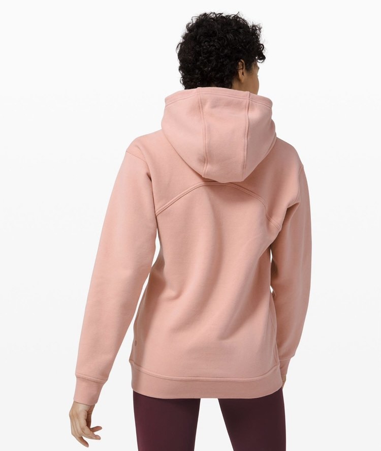 Lululemon All Yours Hoodie Fleece in Pink Pastel Size 4 Women s