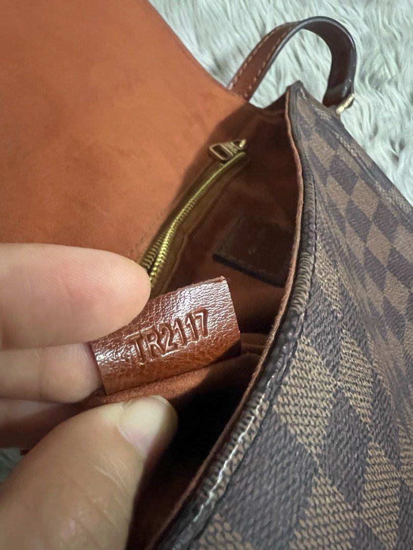 LV Sling bag with code Luxury Bags Wallets on Carousell