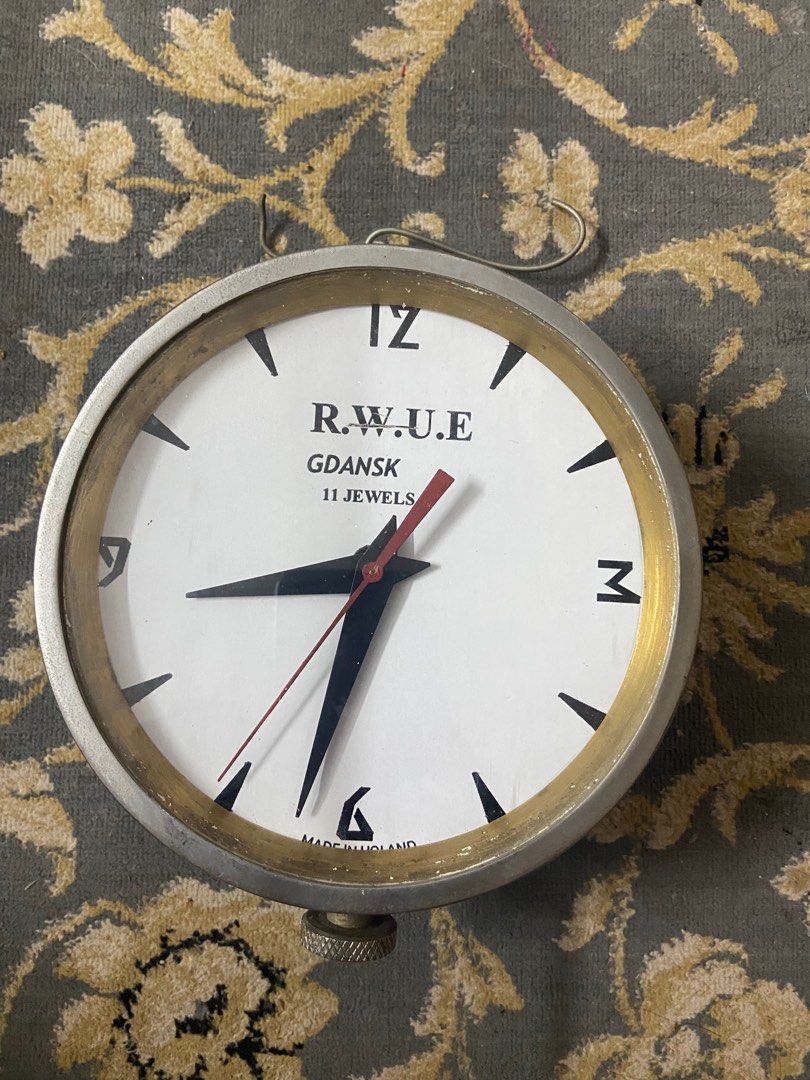 Marine Clock Made in Holland, Hobbies & Toys, Memorabilia