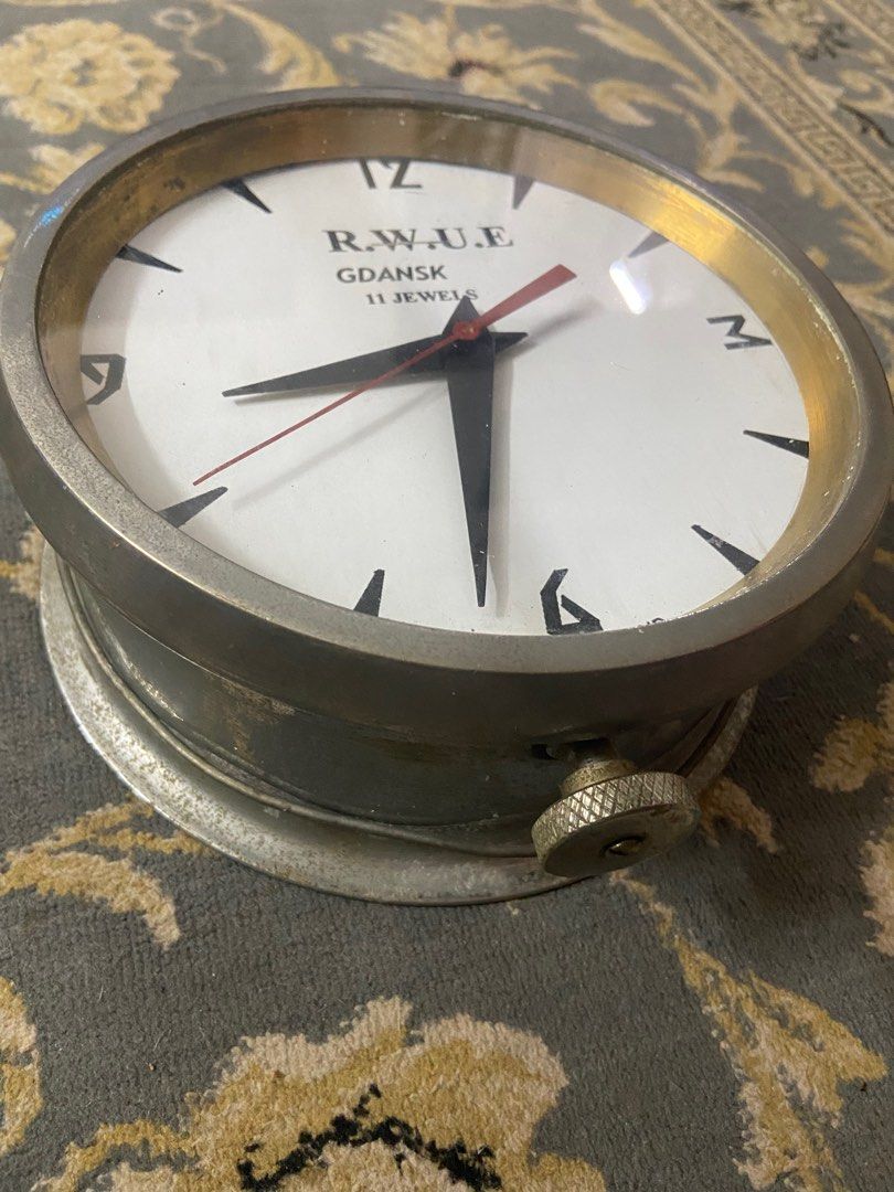 Marine Clock Made in Holland, Hobbies & Toys, Memorabilia