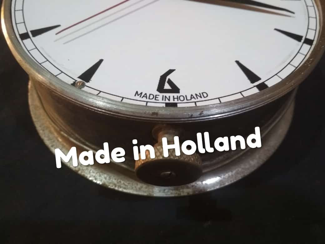 Marine Clock Made in Holland, Hobbies & Toys, Memorabilia