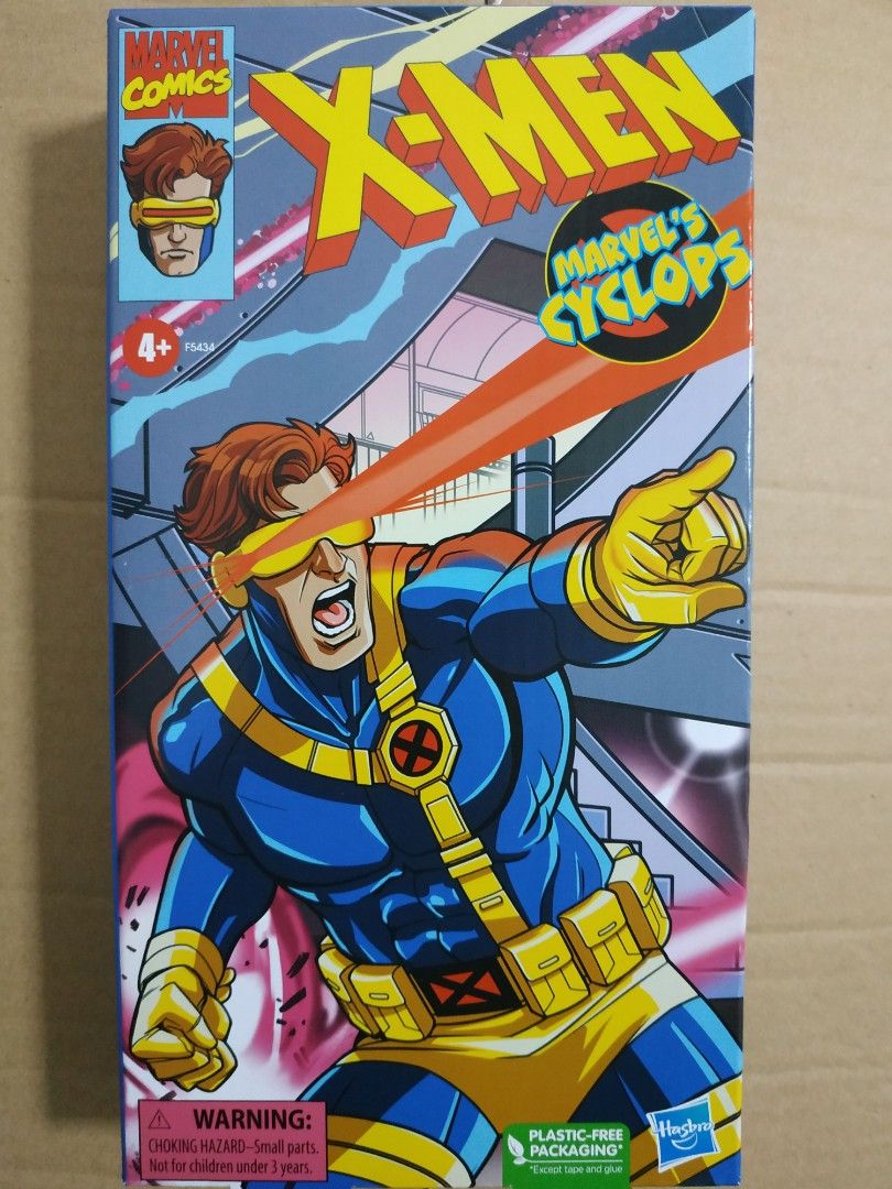 Hasbro Marvel Legends X Men Cyclops VHS Retro Casette, Hobbies & Toys ...