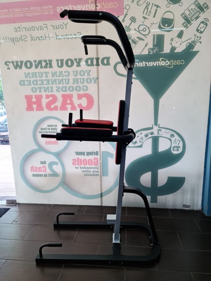 Maxx Fitness Pull up Chin up Dip Gym Station, Sports Equipment