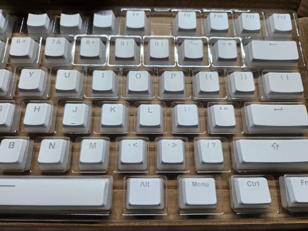 Translucent Pudding Keycaps Mechanical Keyboard Keycap Pudding Translucent RGB, Computers & Tech ...
