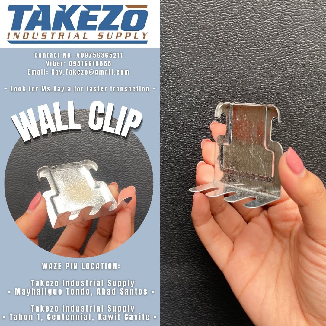 METAL WALL CLIP on Carousell