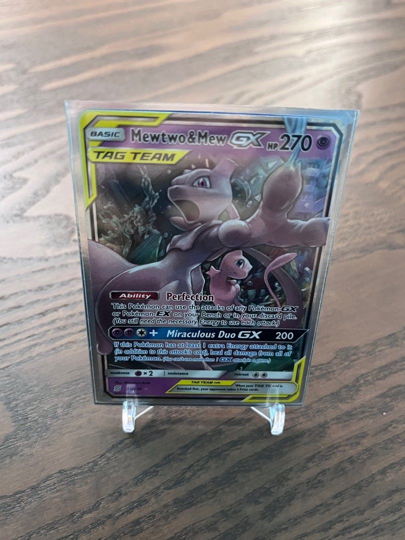 Mewtwo Mew Gx Tag Team, Hobbies & Toys, Toys & Games on Carousell