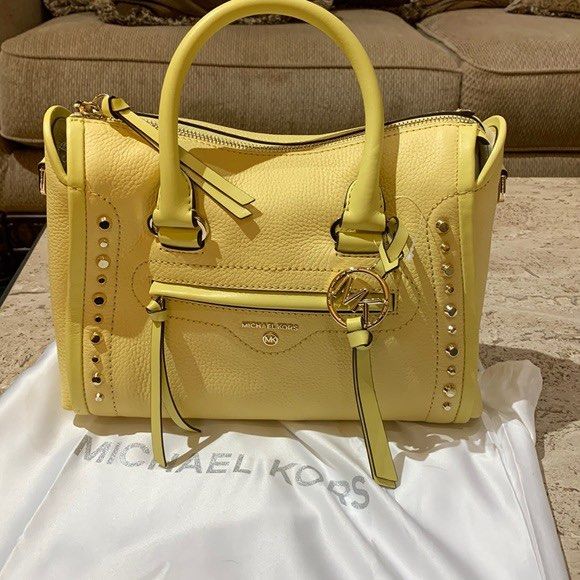 Michael Kors Carine Bag with Sling, Luxury, Bags & Wallets on Carousell