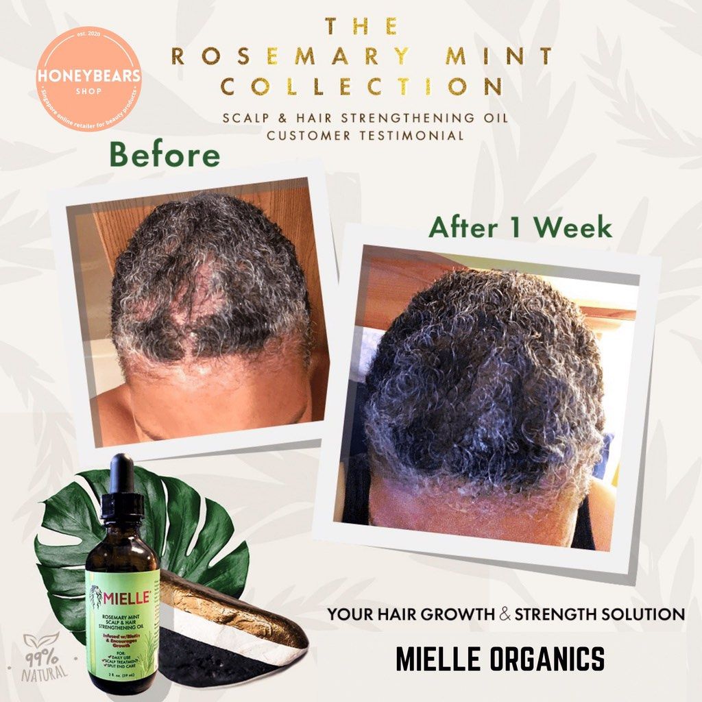 MILLIE Rosemary Mint Scalp Hair Strengthening Oil Beauty Personal millie-rosemary-mint-scalp-hair-strengthening-oil-beauty-personal