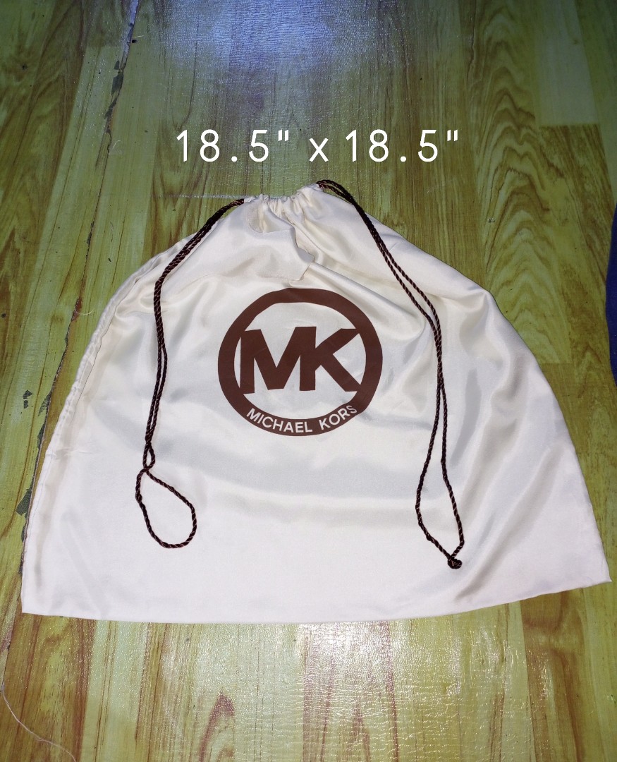 MK Michael Kors dustbag dust bag, Luxury, Bags & Wallets on Carousell