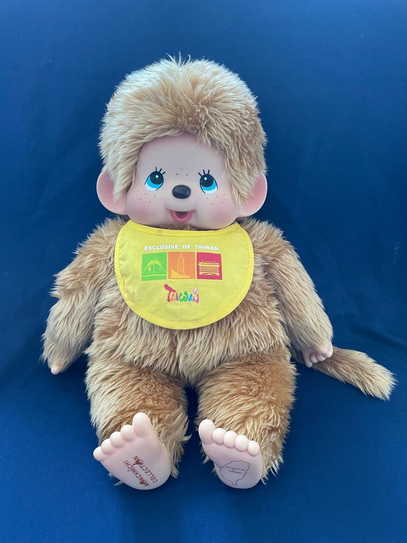 Monchhichi Taiwan limited edition gold coloured hair Monchhichi