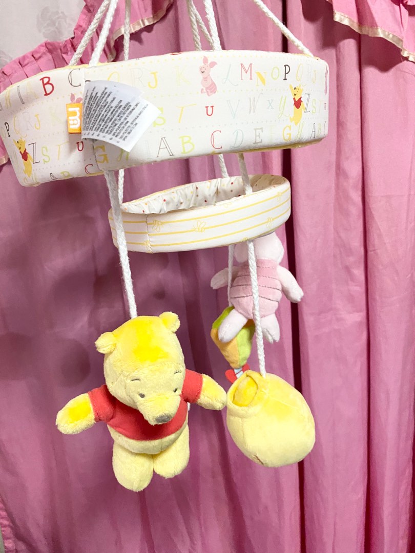 Mothercare Winnie the Pooh Crib Hanging Toy, Babies & Kids, Baby