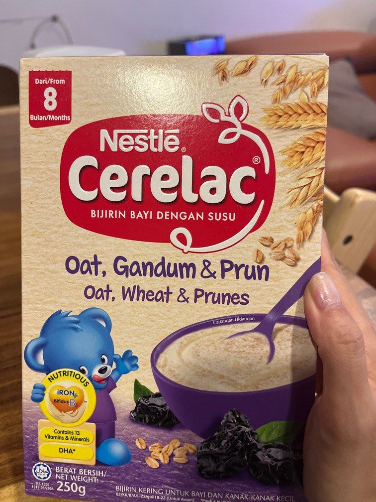 Nestle baby oat,wheat&prune, Gerber Grain&grow oatmeal cereal, Babies