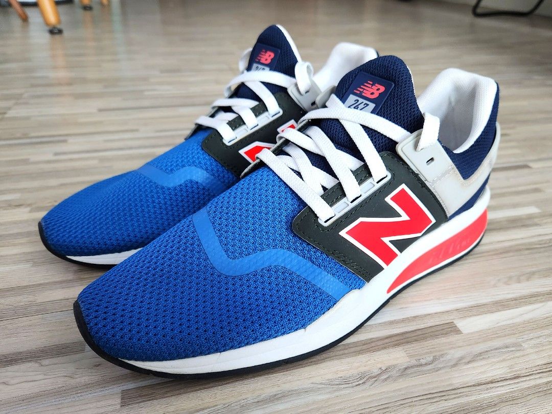 Newu200b Balance 247 Blue Trainer Shoes, Men's Fashion, Footwear, Casual shoes  on Carousell