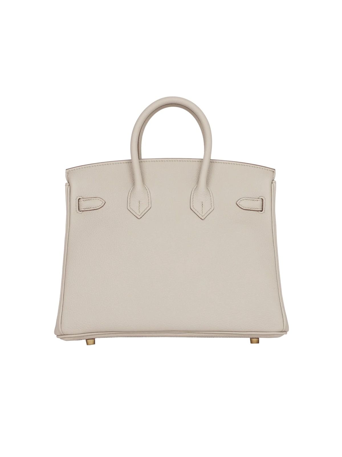 Hermes Beton Birkin 25 Off White Togo Gold Hardware U Stamp, 2022