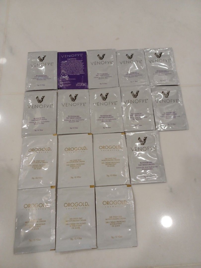 NEW!! Venofye Blossom Bee Day Moisturizer (11)/Orogold 24K Deep Day