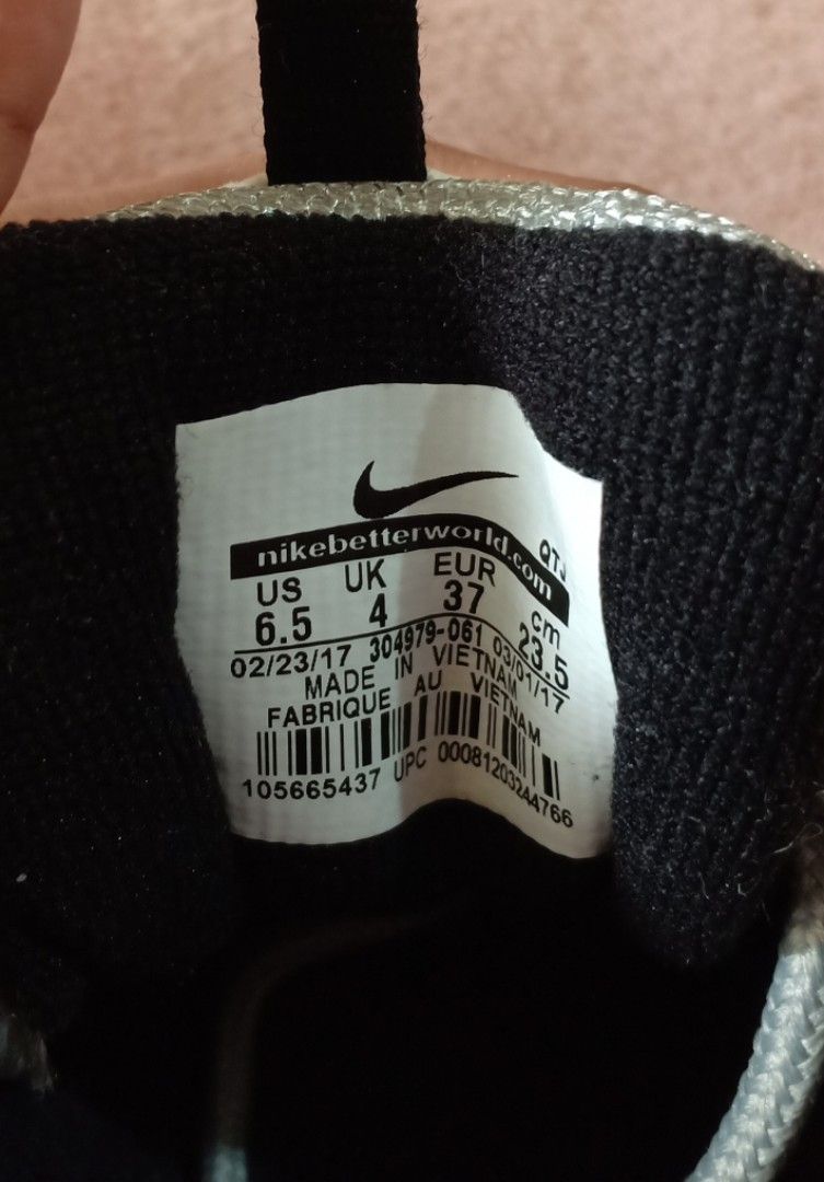 ukuran sepatu nike air max