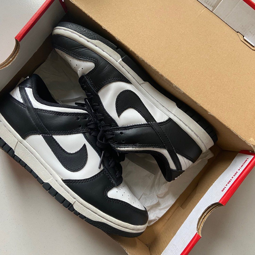 Nike Dunk Black and White, Fesyen Wanita, Sepatu di Carousell