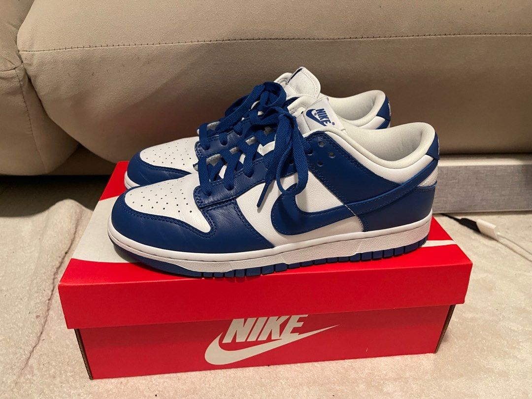 Nike dunk low SP Kentucky us9.5, 男裝, 鞋, 波鞋- Carousell