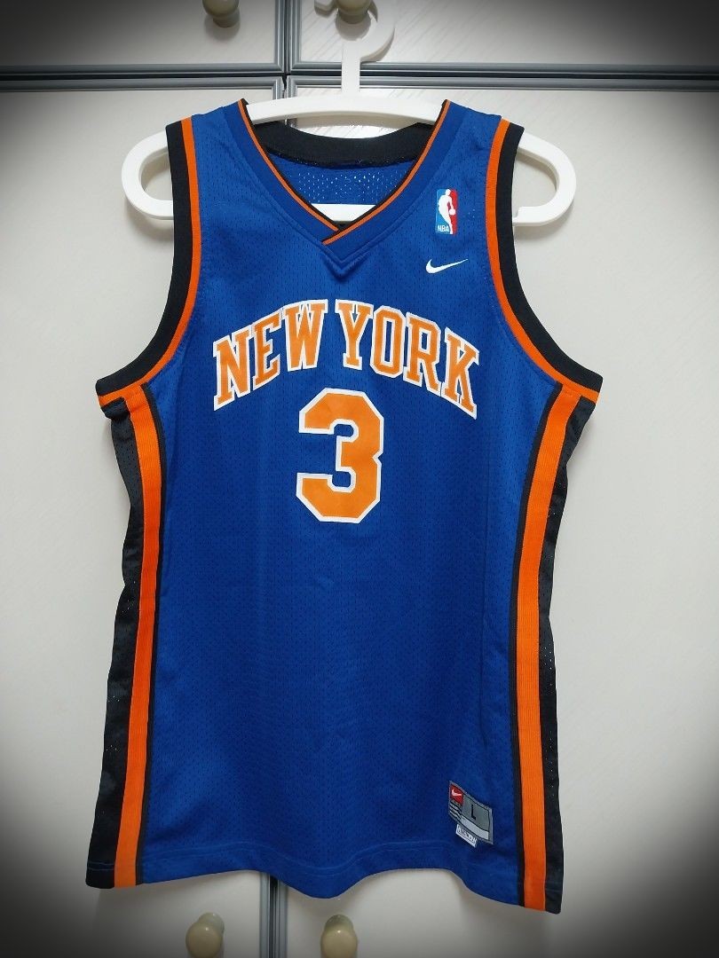 Adidas NBA Women's New York Knicks Stephon Marbury #3 Fashion