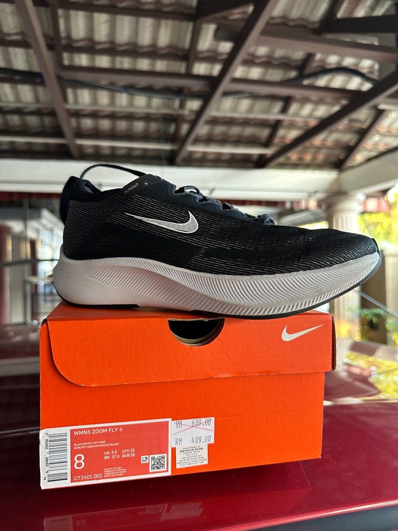 Nike zoom fly top blanche