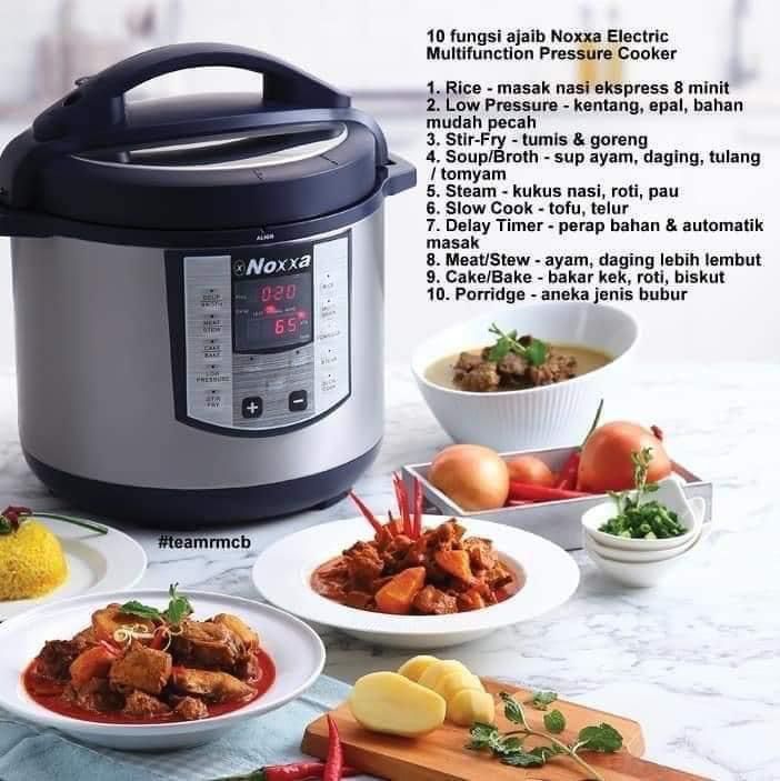NOXXA PRESSURE COOKER TV Home Appliances Kitchen Appliances