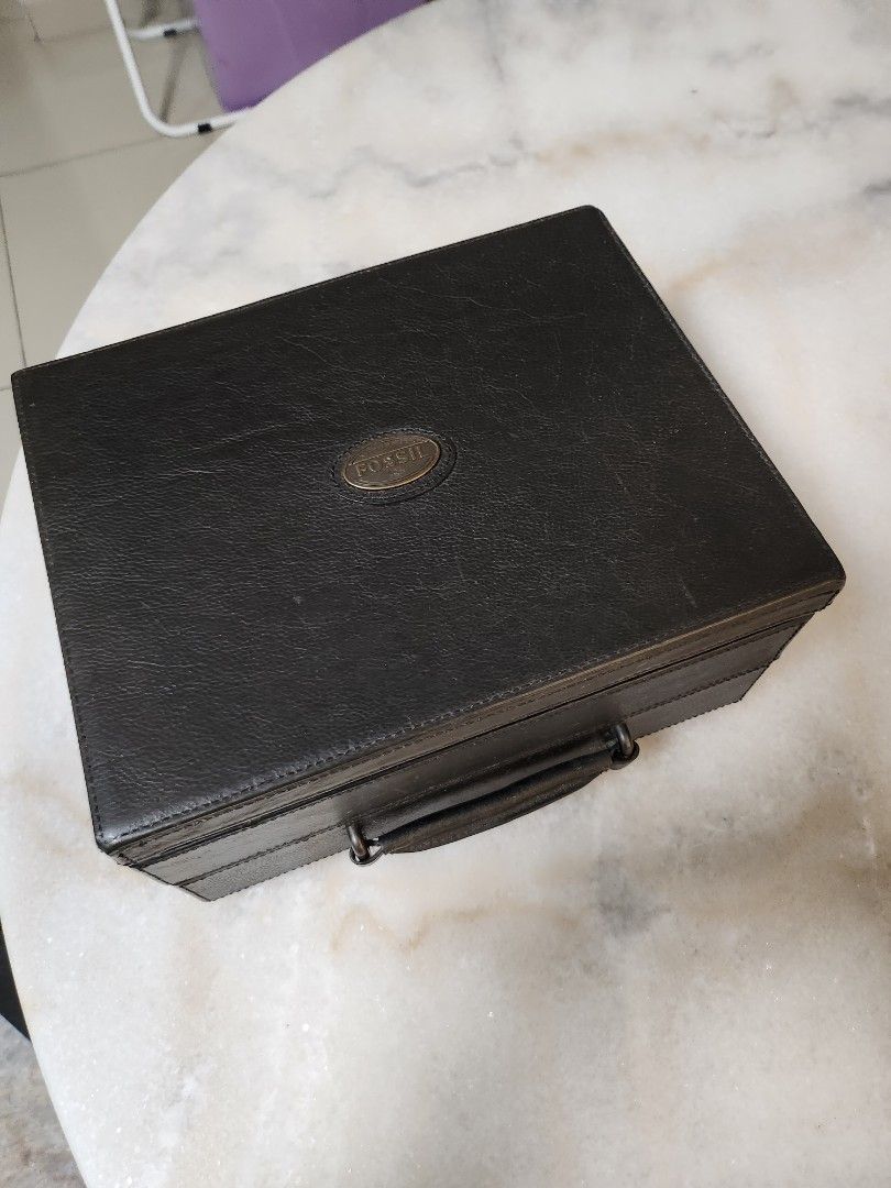 Fossil watch top storage box