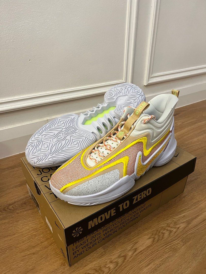 Original Nike Cosmic Unity 2 Off White UK11 Basketball Shoe