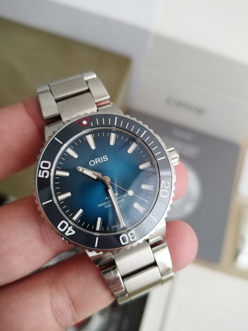 Oris Aquis Clean Ocean LE 2000 39.5mm Auto Luxury Watches on